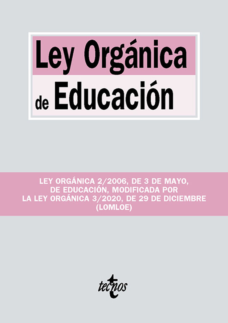 Ley Org&aacute;nica de Educaci&oacute;n