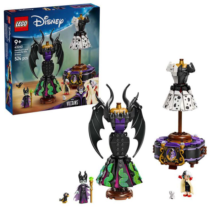 LEGO&reg; Disney&trade; Trajes de Mal&eacute;fica y Cruella De Vil 43262