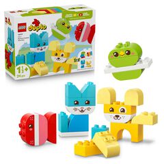 LEGO&reg; DUPLO My First Simp&agrave;tiques Mascotes Creatives &laquo;3 en 1&raquo; 10477