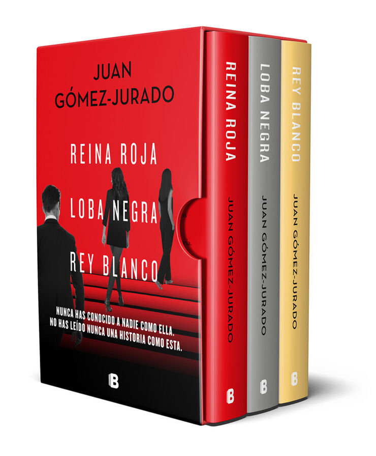 Trilog&iacute;a Reina Roja (edici&oacute;n pack con: Reina roja, Loba negra, Rey blanco) (Antonia Scott)