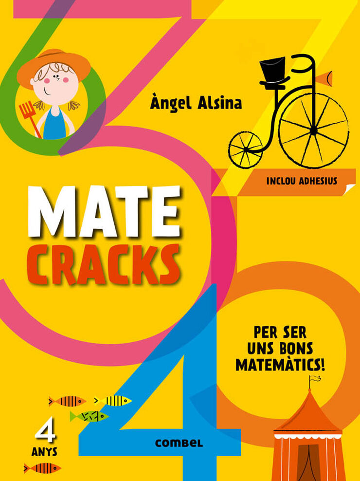 Matecracks. Activitats de compet&egrave;ncia matem&agrave;tica: nombres, geometria, mesura, l&ograve;gica i estad&iacute;stica 4 anys