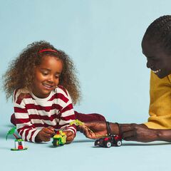 LEGO&reg; Spidey Spin y Electro: Duelo de Veh&iacute;culos Dinosaurio 11198