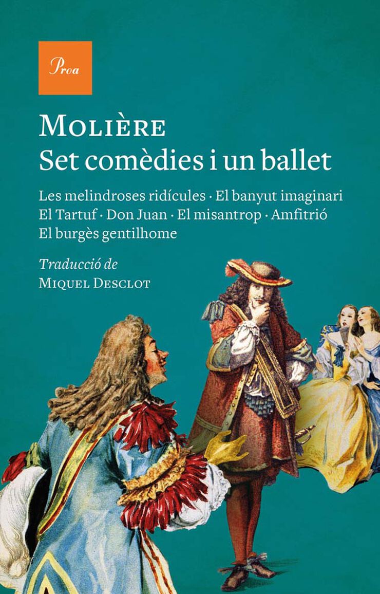 Set com&egrave;dies i un ballet