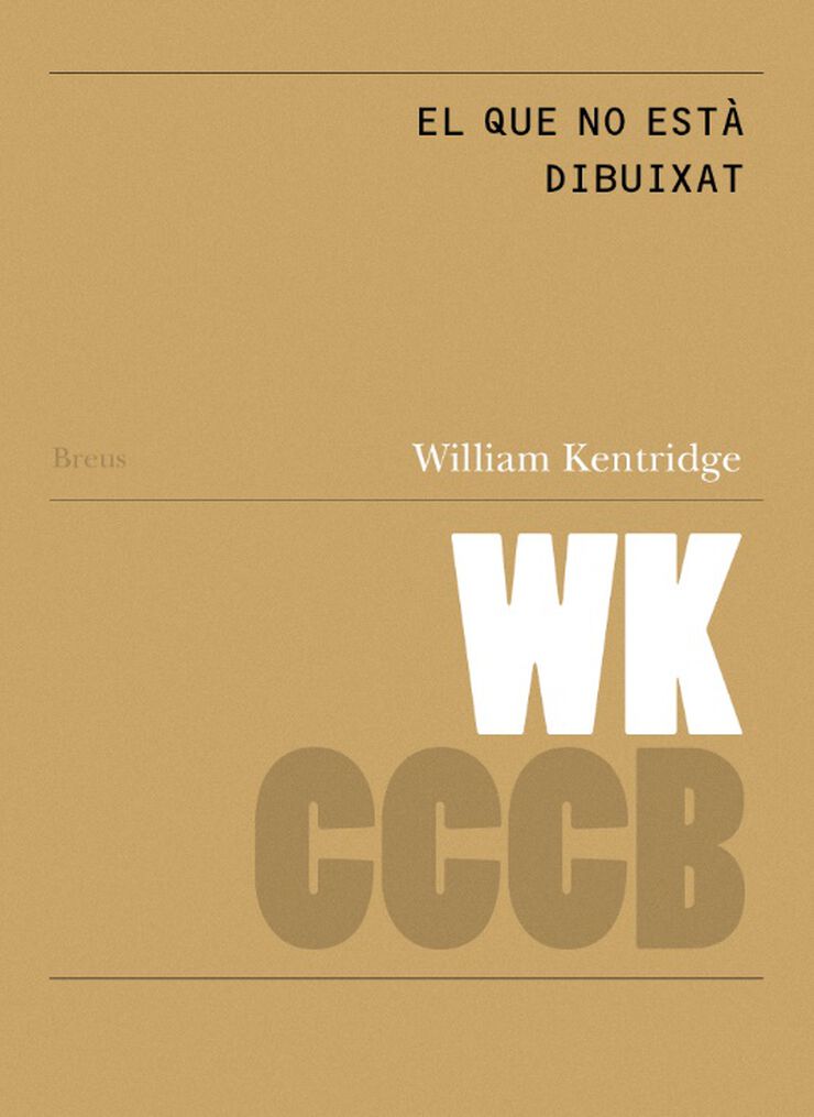 El que no est&agrave; dibuixat / That which is not drawn