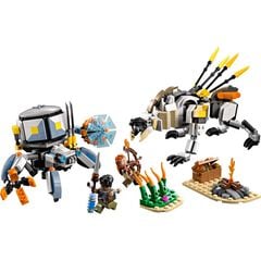 LEGO&reg; Horizon Aloy y Varl vs. Cangrejo y Dientes Serrados 77037
