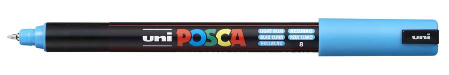 Retolador Posca PC-1MR 0,7mm blau clar