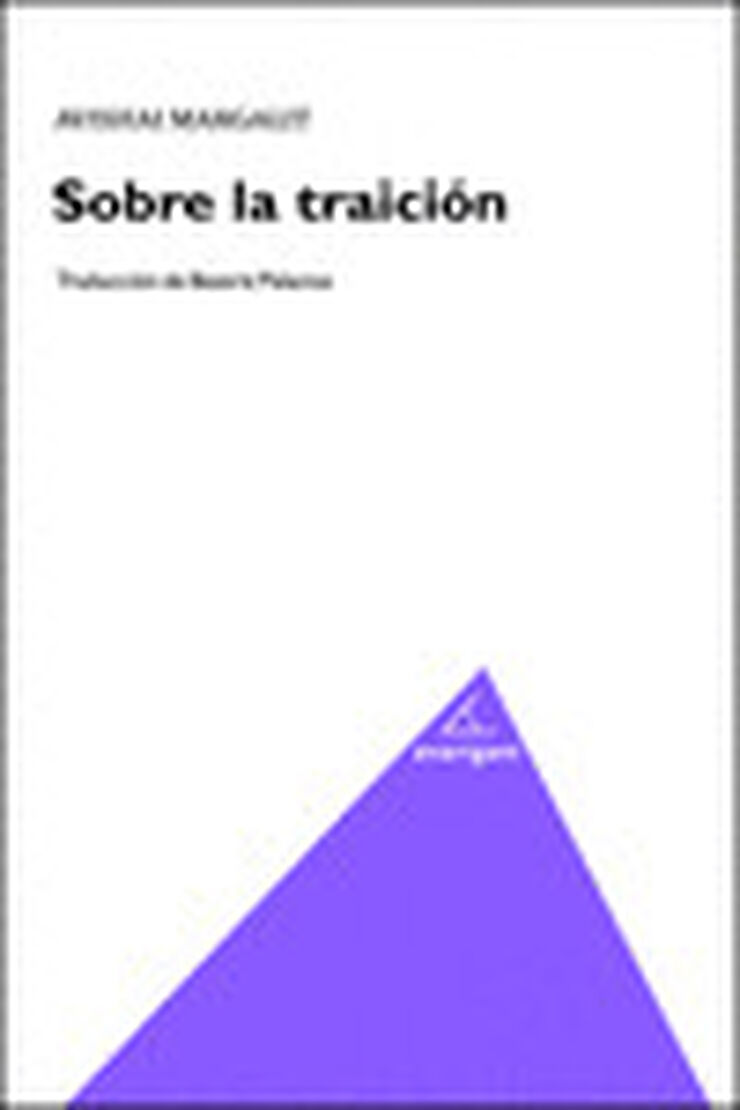 Sobre la traici&oacute;n