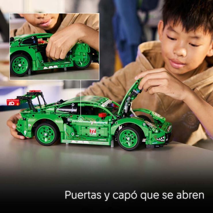 LEGO&reg; Technic Cotxe Porsche 911 GT3 R REXY AO Racing 42224