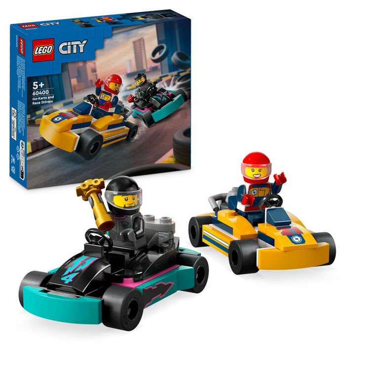 LEGO&reg; City Karts y Pilotos de Carreras 60400
