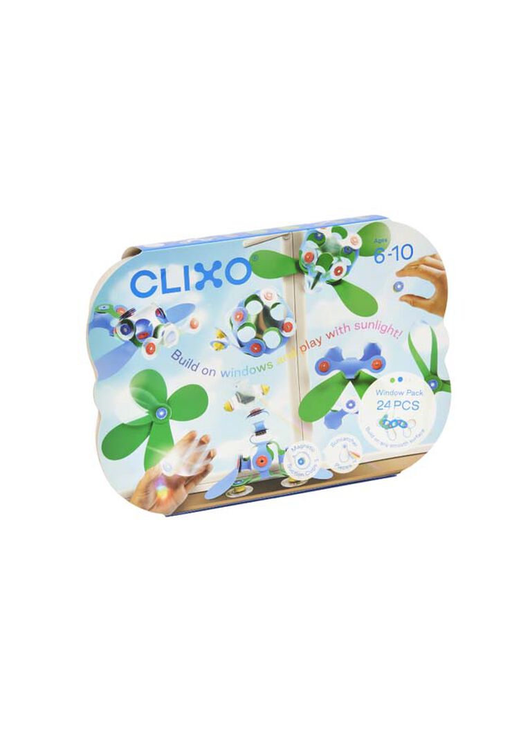 Construcci&oacute;n Magn&eacute;tica Clixo Ventana 24 piezas