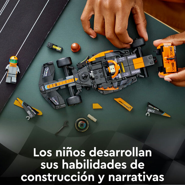 LEGO&reg; Speed Champions Cotxe de Curses de F&oacute;rmula 1 McLaren 2023 76919