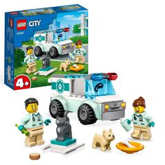 LEGO&reg; City Furgoneta Veterinaria de Rescate 60382