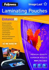 Funda de plastificar Fellowes A3 80 micres 100u