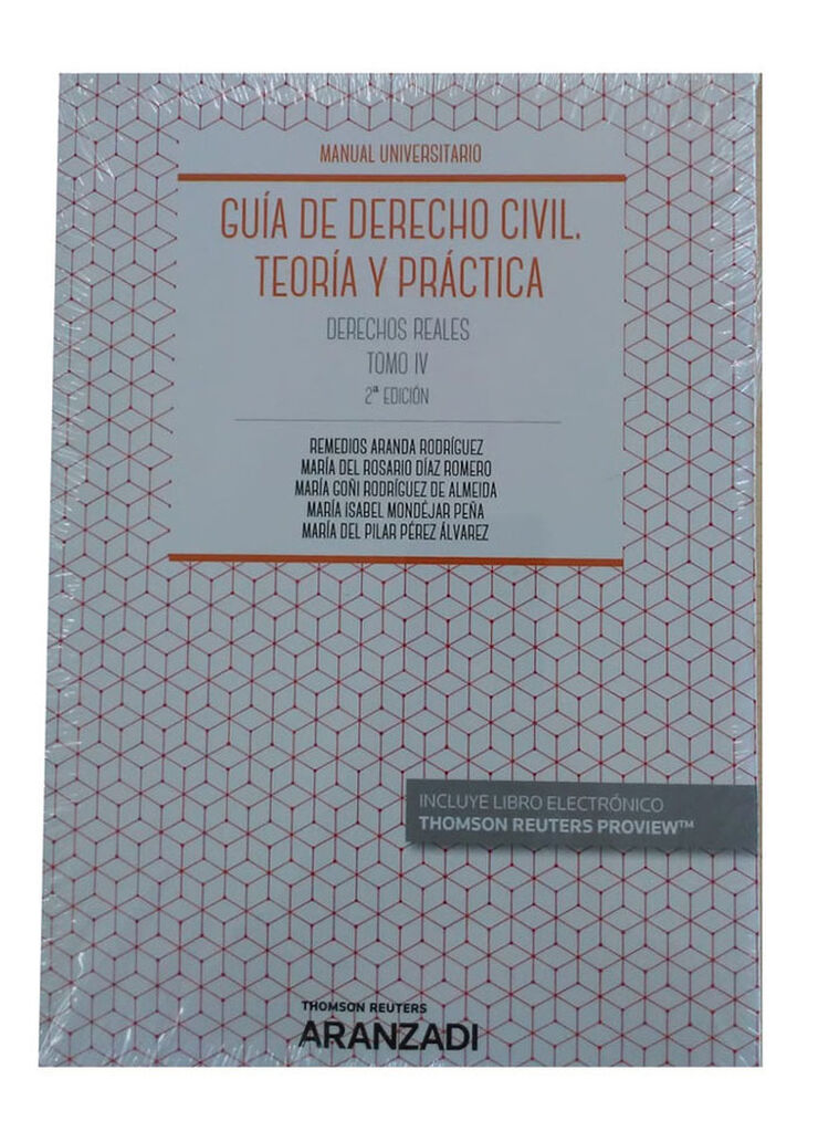 Gu&iacute;a de Derecho Civil. Teor&iacute;a y pr&aacute;ctica. Tomo IV
