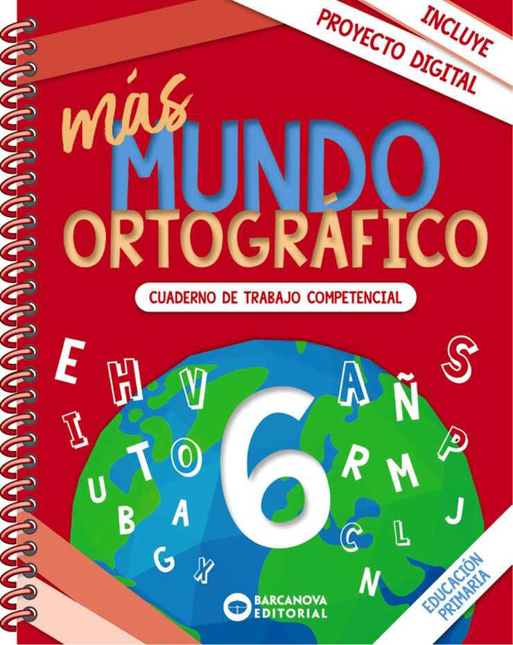 M&aacute;s Mundo Ortogr&aacute;fico 6