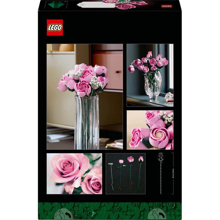 LEGO&reg; Botanicals Ramo de Rosas Rosadas 10374
