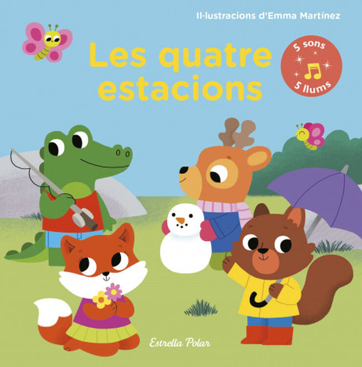 Les quatre estacions. Llibre amb llums i sons