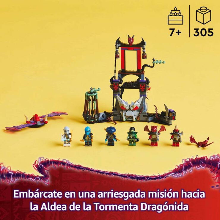 LEGO&reg; Ninjago Poble de la Tempesta Dragonida 71841