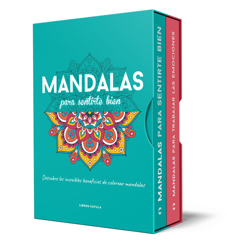 Estuche  Mandalas para sentirte bien + Mandalas para trabajar tus emociones