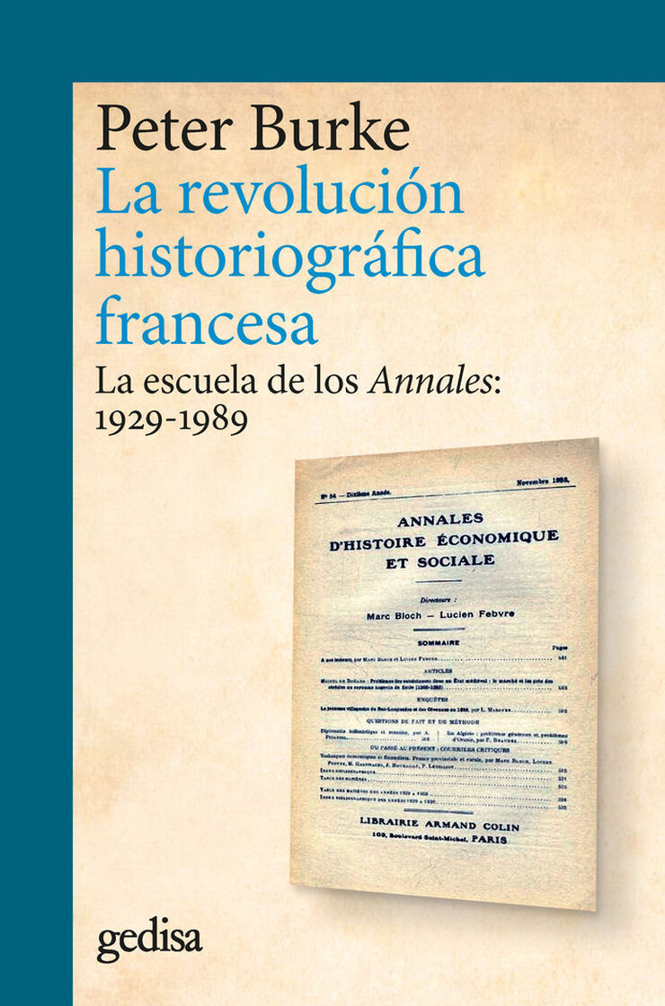 La revoluci&oacute;n historiogr&aacute;fica francesa