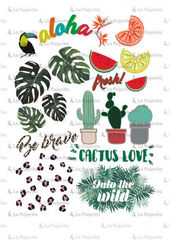 Fulls Paper Transfer La Pajarita Aloha 5u