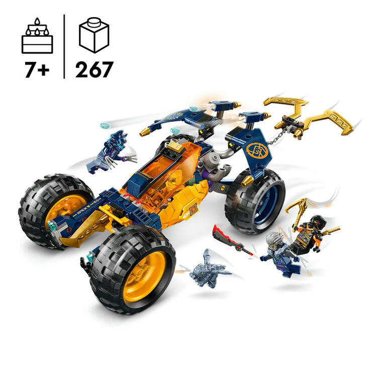 LEGO&reg; Ninjago Buggy Totterreny Ninja d'Arin 71811