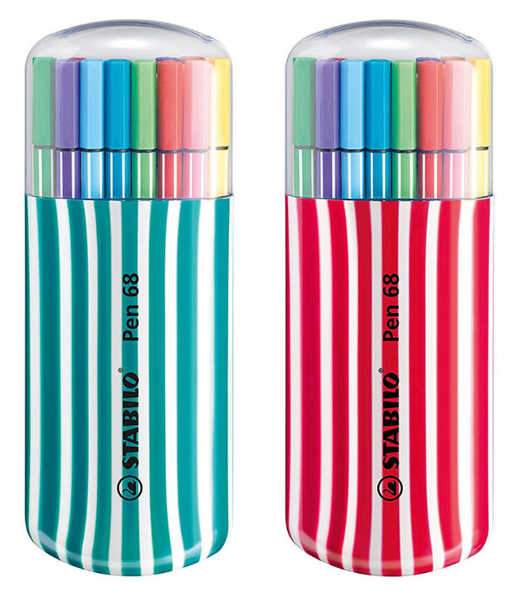 Rotuladores Stabilo Pen 68 Zebrui 20 colores