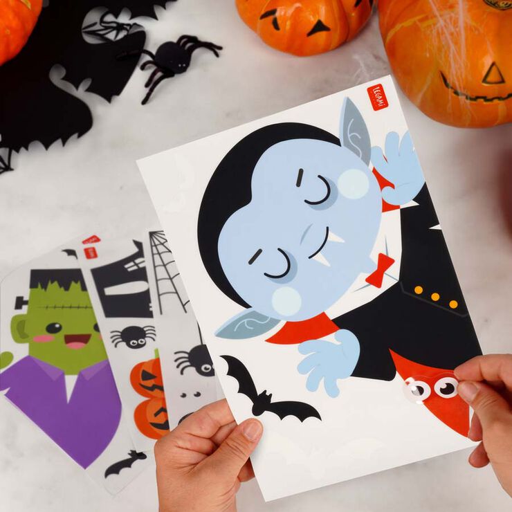 Adhesius electroest&agrave;tics Legami Halloween 35u