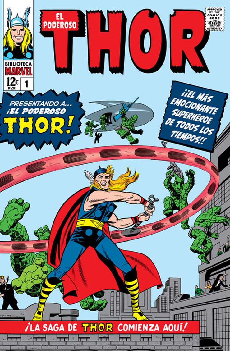 Biblioteca marvel el poderoso thor 1. 1962-63: journey into mystery 83-92 usa