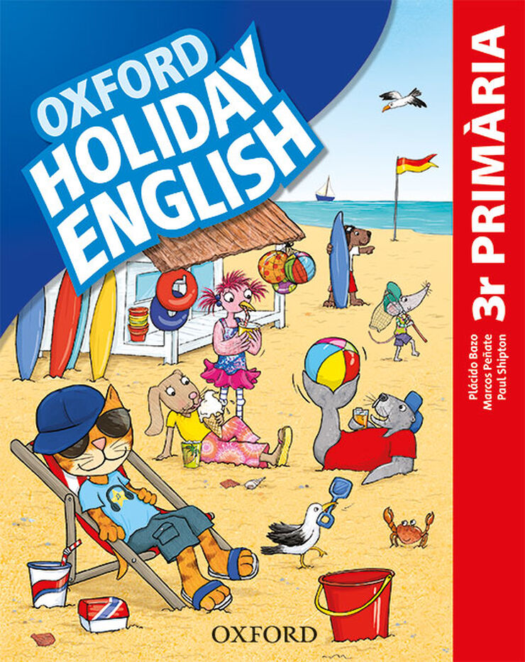 Holiday English 3.&ordm; Primaria. Pack (catal&aacute;n) 3rd Edition. Revised Edition