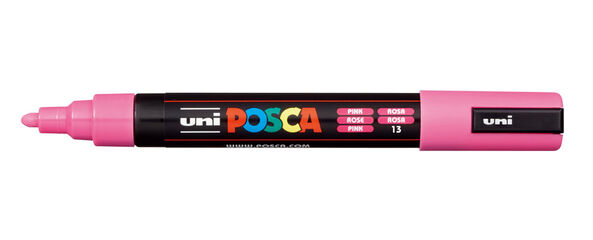 Retolador Posca PC-5M 1,8-2,5mm rosa