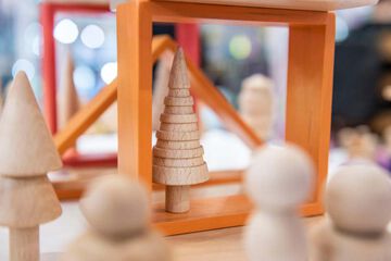 &Aacute;rboles de madera natural