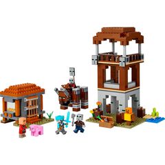 LEGO&reg; Minecraft El Campament dels Salvatges i el Devastador 21278
