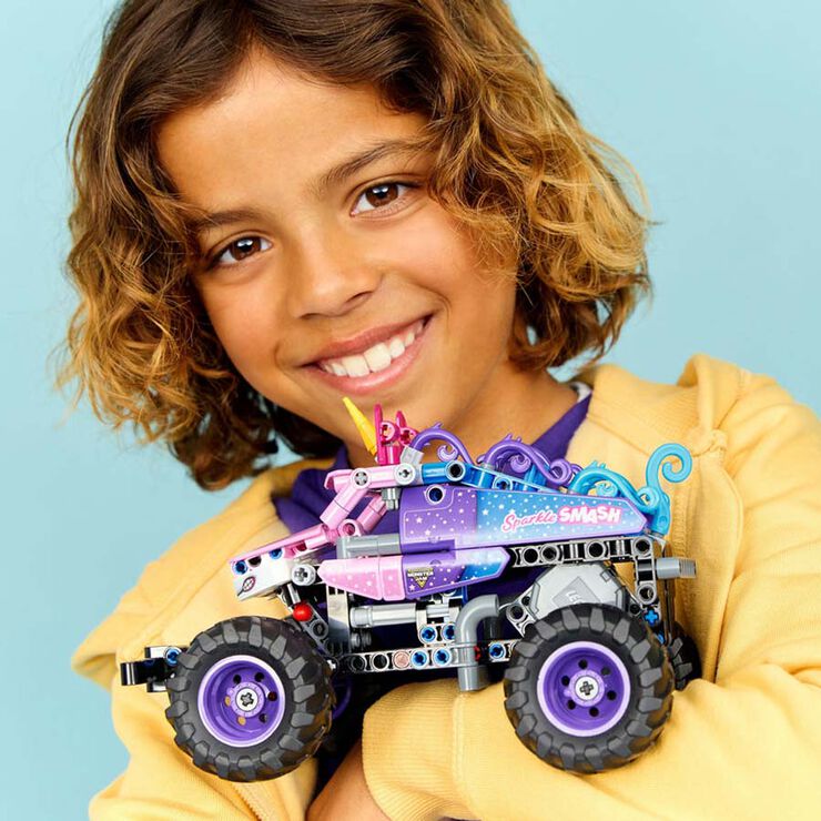 LEGO&reg; Technic Monster Jam&trade; Sparkle Smash&trade; amb Motor de C&agrave;rrega Manual 42220