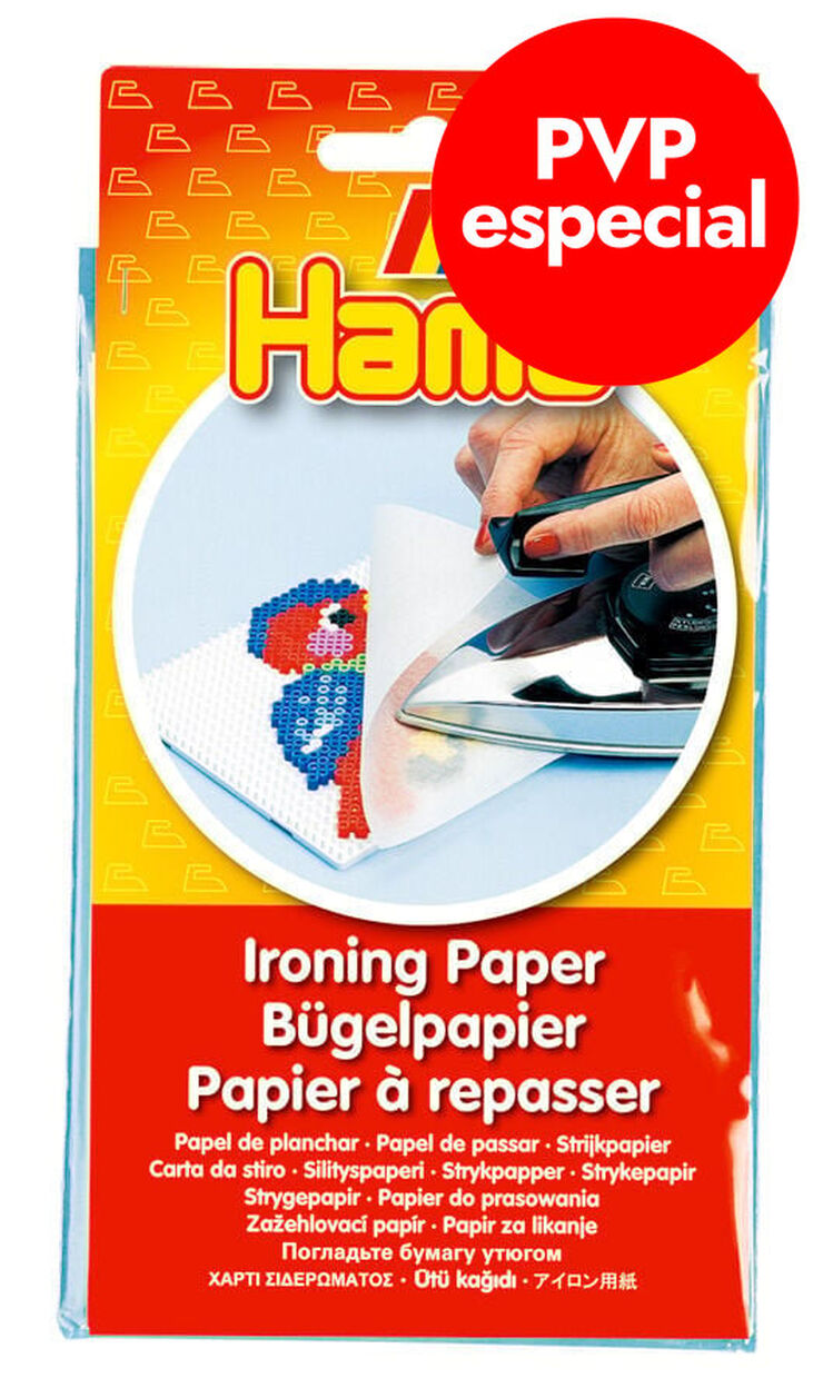 Paper de Llevat per planxar Hama 21x10cm 4 fulls