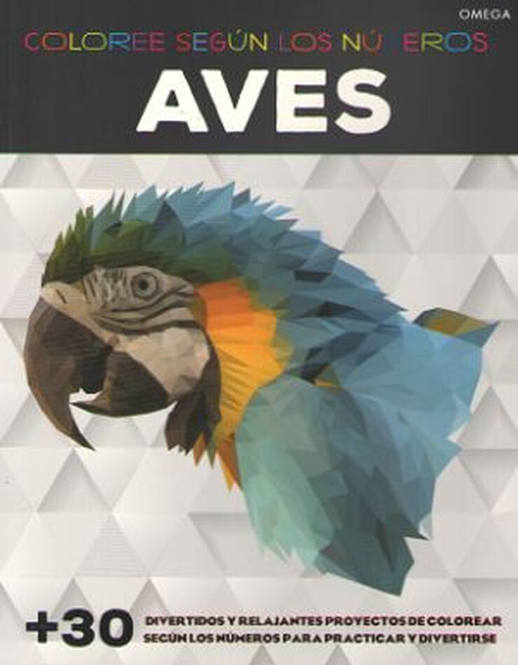 AVES. Coloree segun los numeros