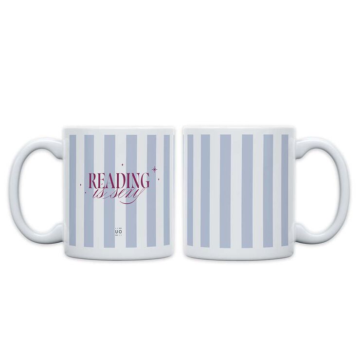 Conjunto de Taza y Calcetines Reading is sexy