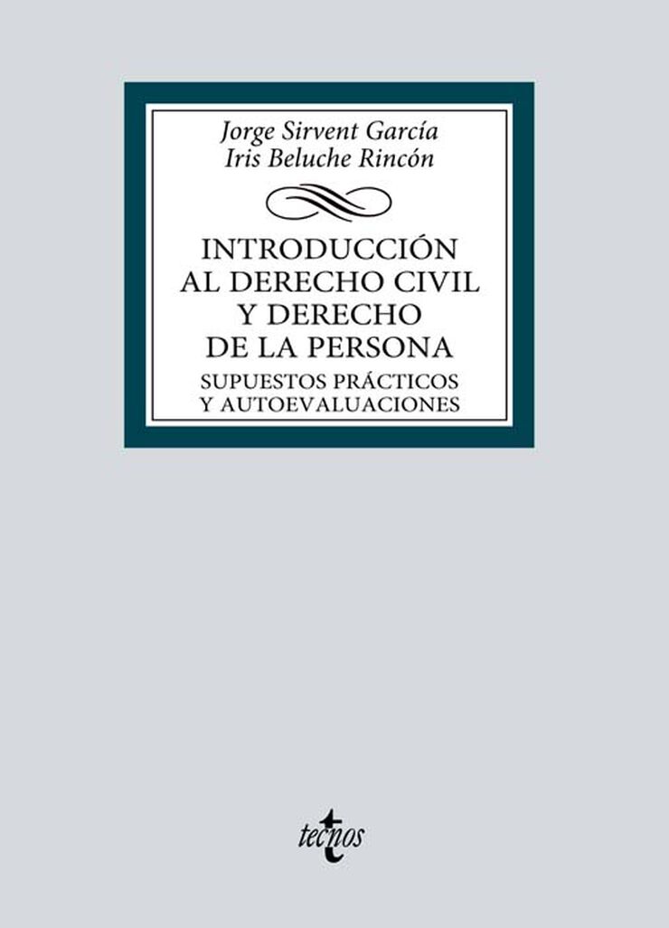 Introducci&oacute;n al derecho civil y derecho de la persona