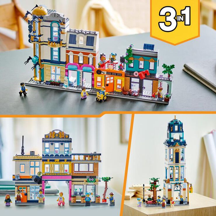 LEGO&reg; Creator 3en1 Carrer Principal 31141
