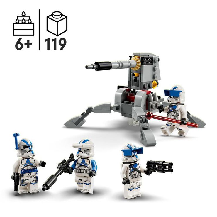 LEGO&reg; Star Wars TM Pack de Combat: Soldats Clon de la 501 75345