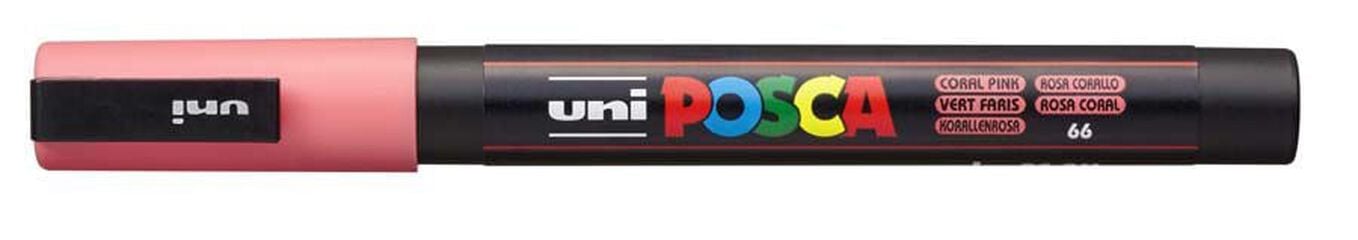 Rotulador Posca PC-3M 0,9-1,3mm rosa coral