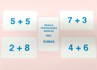 Juego de matem&aacute;ticas Nardil Cartas de sumas