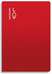 Llibreta grapada Escolofi A5 32 fulls montessori pauta 3,5mm marge vermell