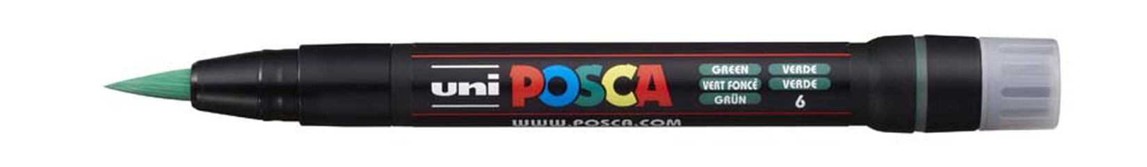 Retolador Posca PCF-350 1-10mm verd