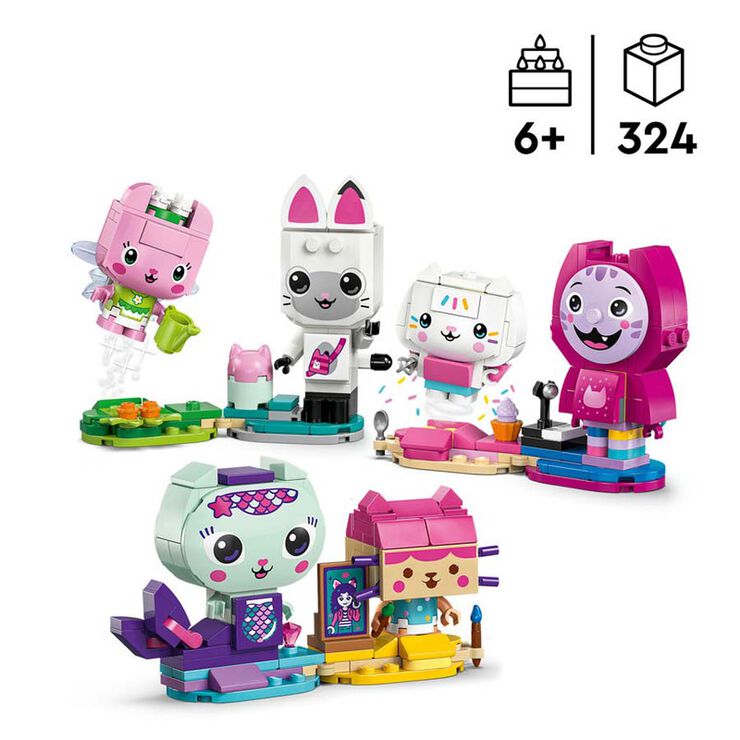 LEGO&reg; Gabby's Dollhouse Amics Felins per Construir de Gabby 11215