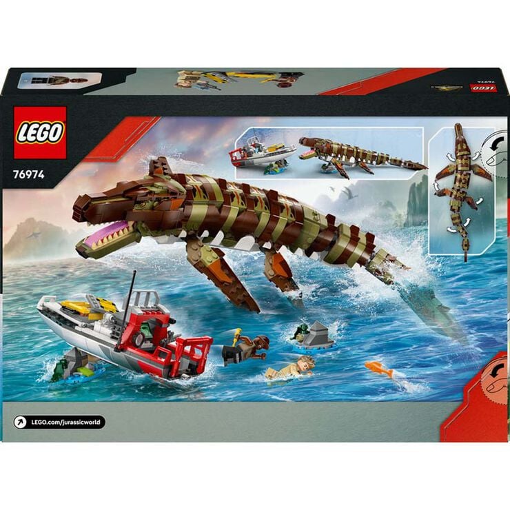 LEGO&reg; Jurassic World Missi&oacute; Naval: Mosasaurus Constru&iuml;ble 76974