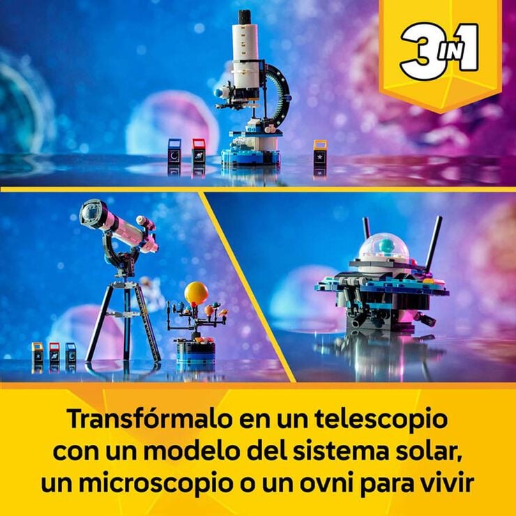 LEGO&reg; LEGO Creator Telescopio de Exploraci&oacute;n Espacial 31378