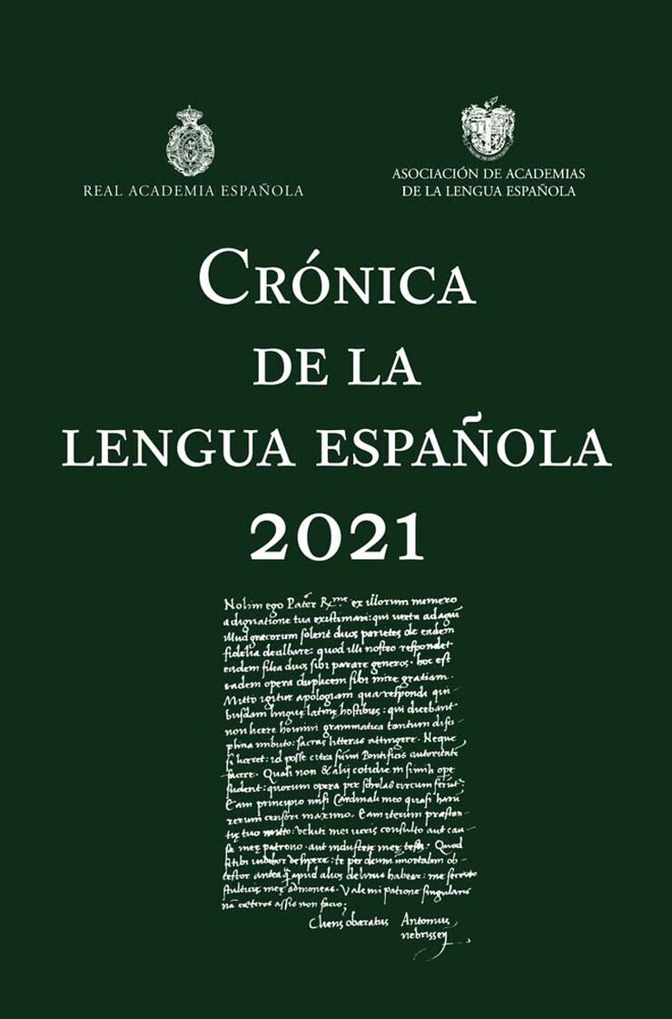 Cr&oacute;nica de la lengua espa&ntilde;ola 2021