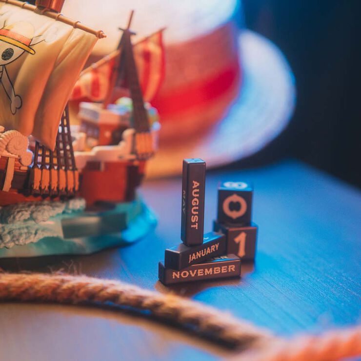 Calendario Perpetuo 3D One Piece