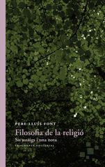 Filosofia de la religi&oacute;